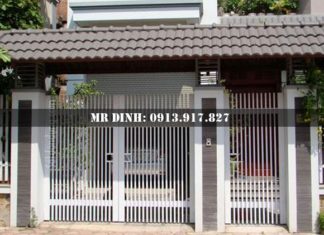 Sử dụng cửa sắt trong xây dựng nhà ở