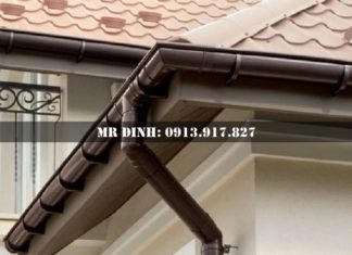 Thi công máng thoát nước mái tôn an toàn