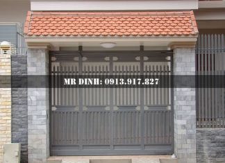 Thiết kế thi công cửa cổng sắt