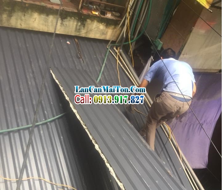 Thợ làm mái tôn Thanh trì, lợp mái tôn tại Thanh Trì, HN