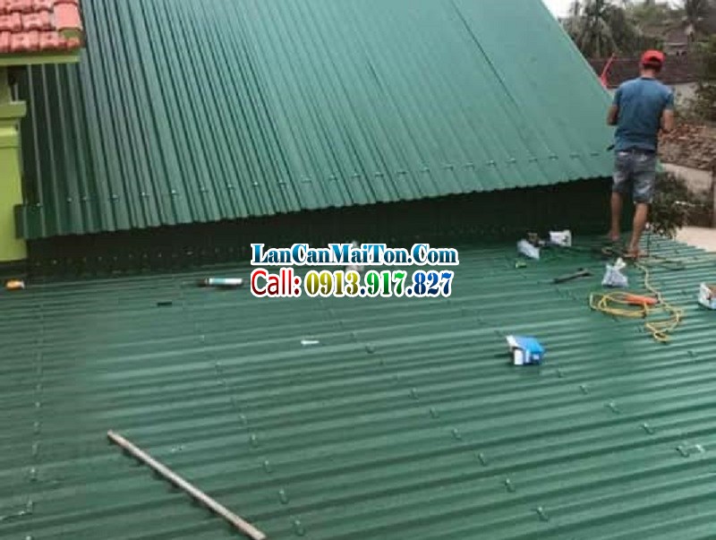 Thợ chống dột cho mái tôn tại Hà Nội