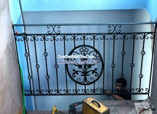 Thi công Lan can sắt, cầu thang sắt nghệ thuật