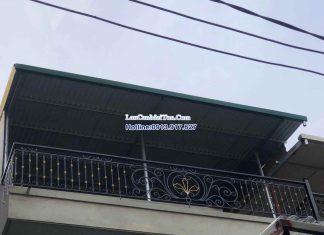 giá làm mái tôn chống nóng tại hà nội